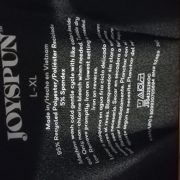 Joyspun Black Coffee Graphic Nightgown With Pockets Size L-XL - Picture 6 of 8